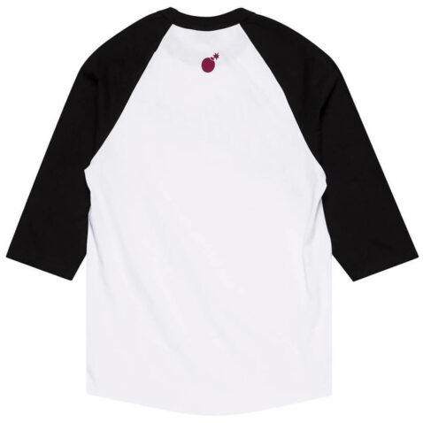 The Hundreds Slant Raglan Shirt White Black