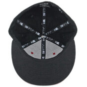 New Era 59Fifrty Tijuana Xolos TJ Fitted Hat Black Scarlet-Inside