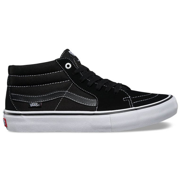 Vans Sk8-Mid Pro Shoe Black White