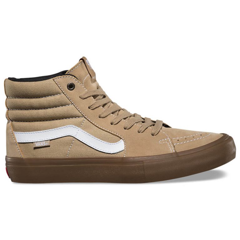 Vans Sk8-Hi Pro Shoe Khaki Gum