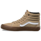 Vans Sk8-Hi Pro Shoe Khaki Gum-Side