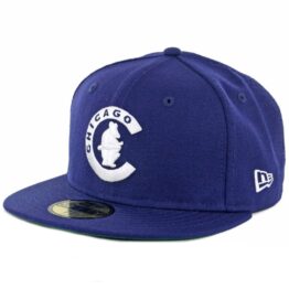 New Era 59Fifty Chicago Cubs 1911 Cooperstown Fitted Hat Dark Royal