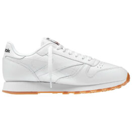 Reebok CL Leather Shoe White Gum