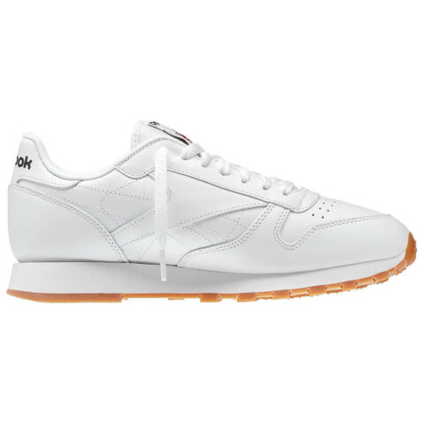 Reebok CL Leather Shoe White Gum