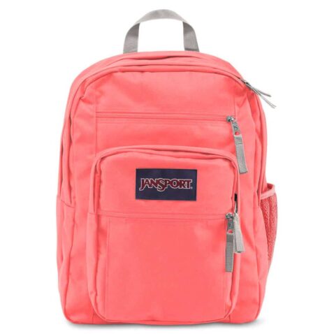 JanSport Big Student Back Pack Coral Sparkle