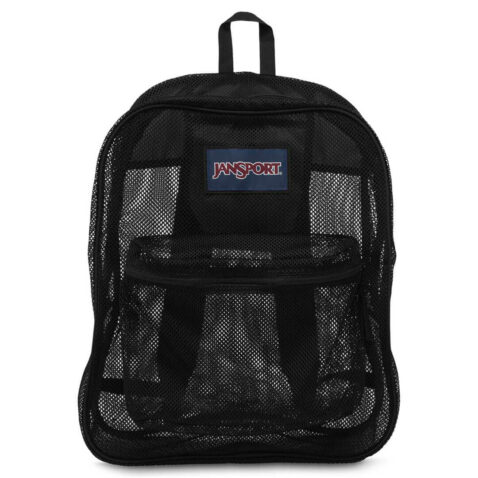 JanSport Mesh Pack Back Pack Black