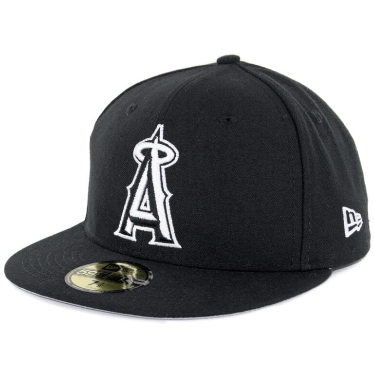 New Era 59Fifty Los Angeles Angels Fitted Black, White Hat New Era 59Fifty Los Angeles Angels Fitted Black, White Hat