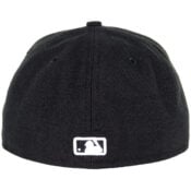 New Era 59Fifty Boston Red Sox Fitted Black, White Hat-Back