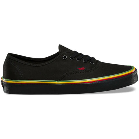 Vans Authentic Rasta Shoe Black