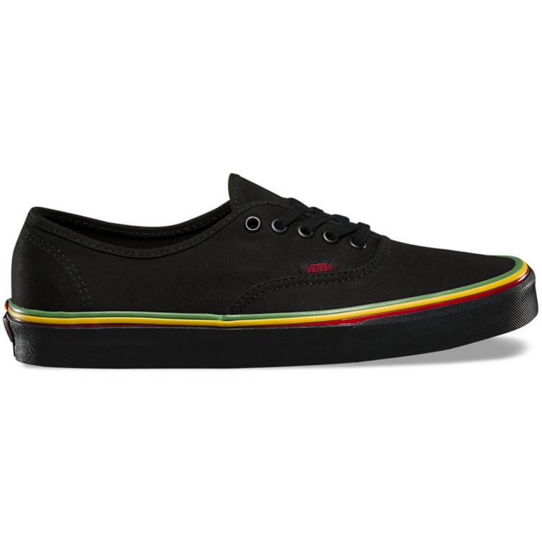 Vans Authentic Rasta Shoe Black