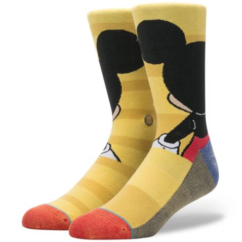 Stance x Disney Mickey Socks Yellow