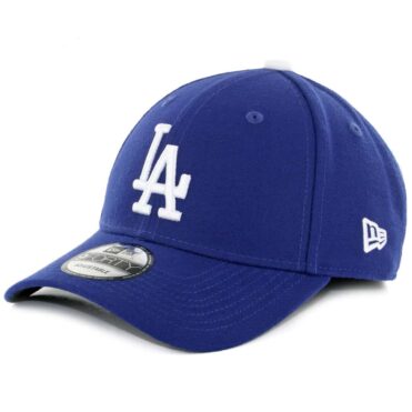 New Era 9Forty Los Angeles Dodgers The League Game Strapback Hat Dark Royal
