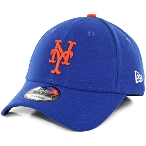 New Era 9Forty New York Mets The League Game Strapback Hat Blue