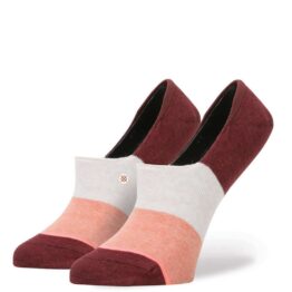 Stance Women’s Trilogy Super Invisible Socks Red
