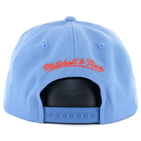 Mitchell & Ness San Diego Clippers Wool Solid Snapback Hat Light Blue