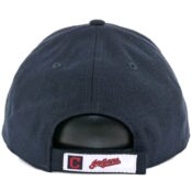 New Era 9Forty Cleveland Indians Road The League Snapback Hat Dark Navy-Back