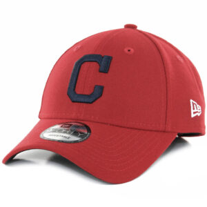 New Era 9Forty Cleveland Indians The League Alternate Strapback Hat Red 2021