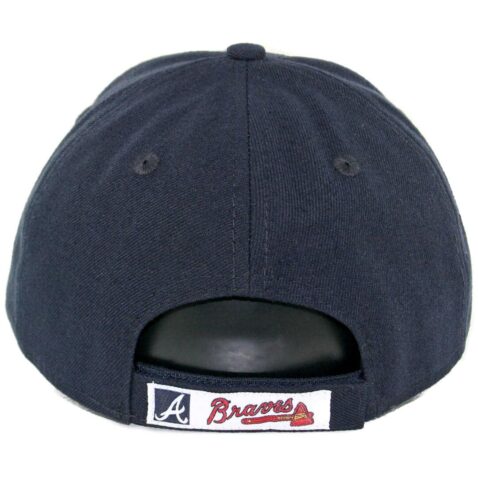 New Era 9Forty Atlants Braves The League Road Strapback Hat Dark Navy