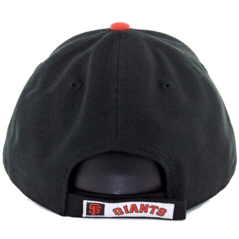 New Era 9Forty San Francisco Giants The League Alternate Strapback Hat Black Orange - Image 2