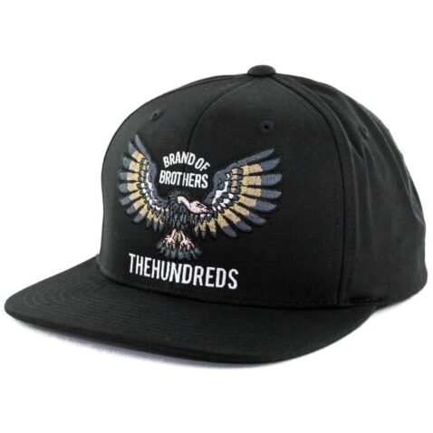The Hundreds Cycle Snapback Hat Black