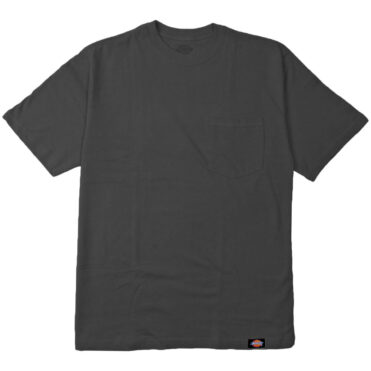 Dickies 1144624 2 Pack Pocket T-Shirt Charcoal