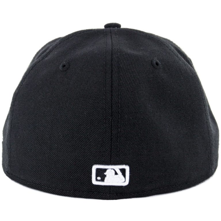 New Era 59Fifty San Diego Padres Two Tone Basic Fitted Hat Black White Heather Grey-Back New Era 59Fifty San Diego Padres Two Tone Basic Fitted Hat Black White Heather Grey-Back