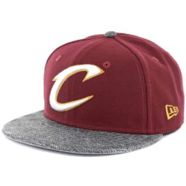 New Era 59Fifty Cleveland Cavaliers Gripping Vize Fitted Hat Burgundy