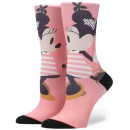 Stance Women’s x Disney Sassy Minnie Socks Pink