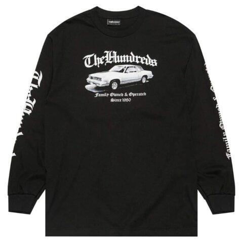 The Hundreds Los Cientos Long Sleeve T-Shirt Black