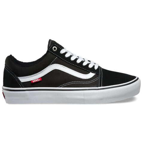 Vans Old Skool Pro Shoe Black White