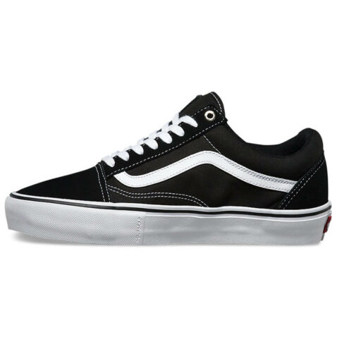 Vans Old Skool Pro Shoe Black White