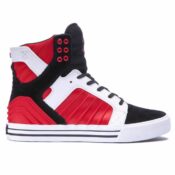 Supra Skytop Evo Shoe Black Red White