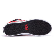 Supra Skytop Evo Shoe Black Red White-Bottom
