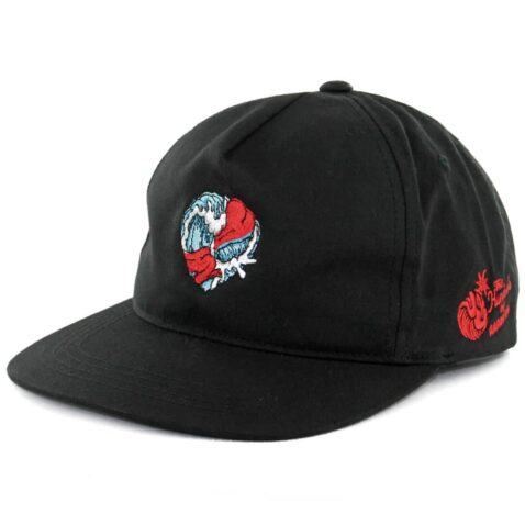 The Hundreds x Aaron Kai Snapback Hat Black