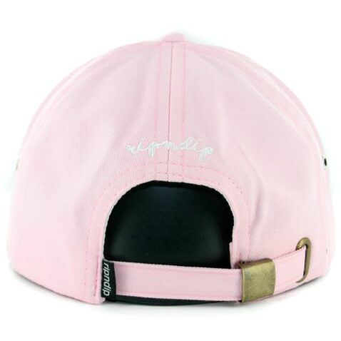 Rip N Dip Nermal Strings Strapback Hat Light Pink