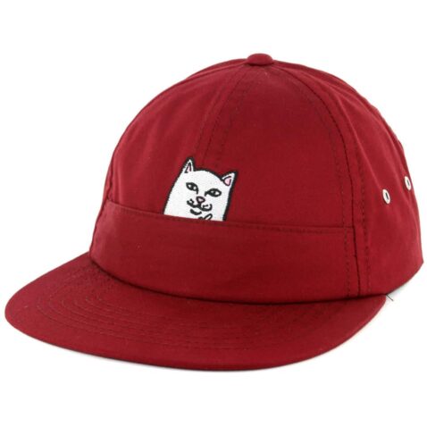Rip N Dip Nermal Pocket Strapback Hat Maroon