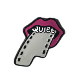 The Quiet Life Film Lips Pin