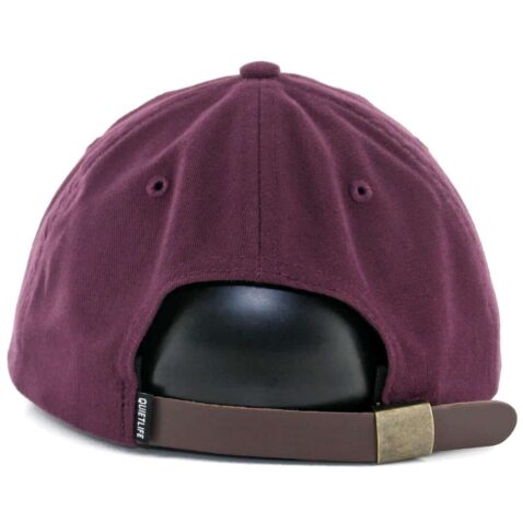 The Quiet Life VIP Polo Strapback Hat Maroon