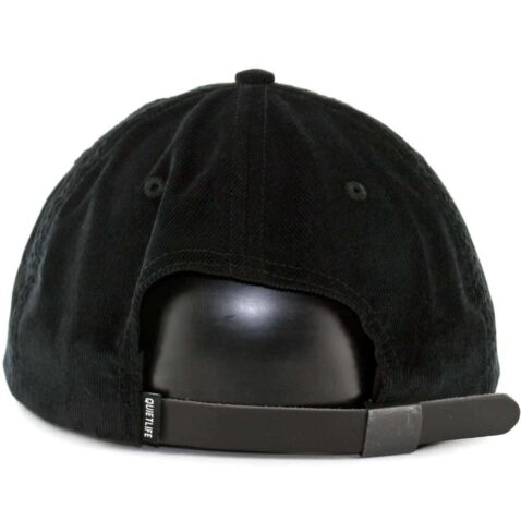 The Quiet Life Bolt Cord Polo Strapback Hat Black