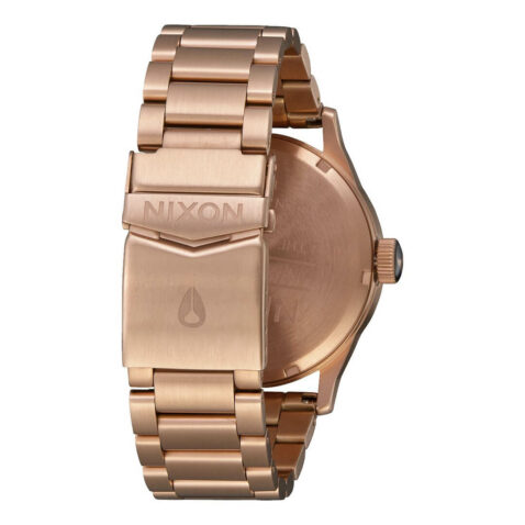 Nixon Sentry SS Watch Rose Gold Black