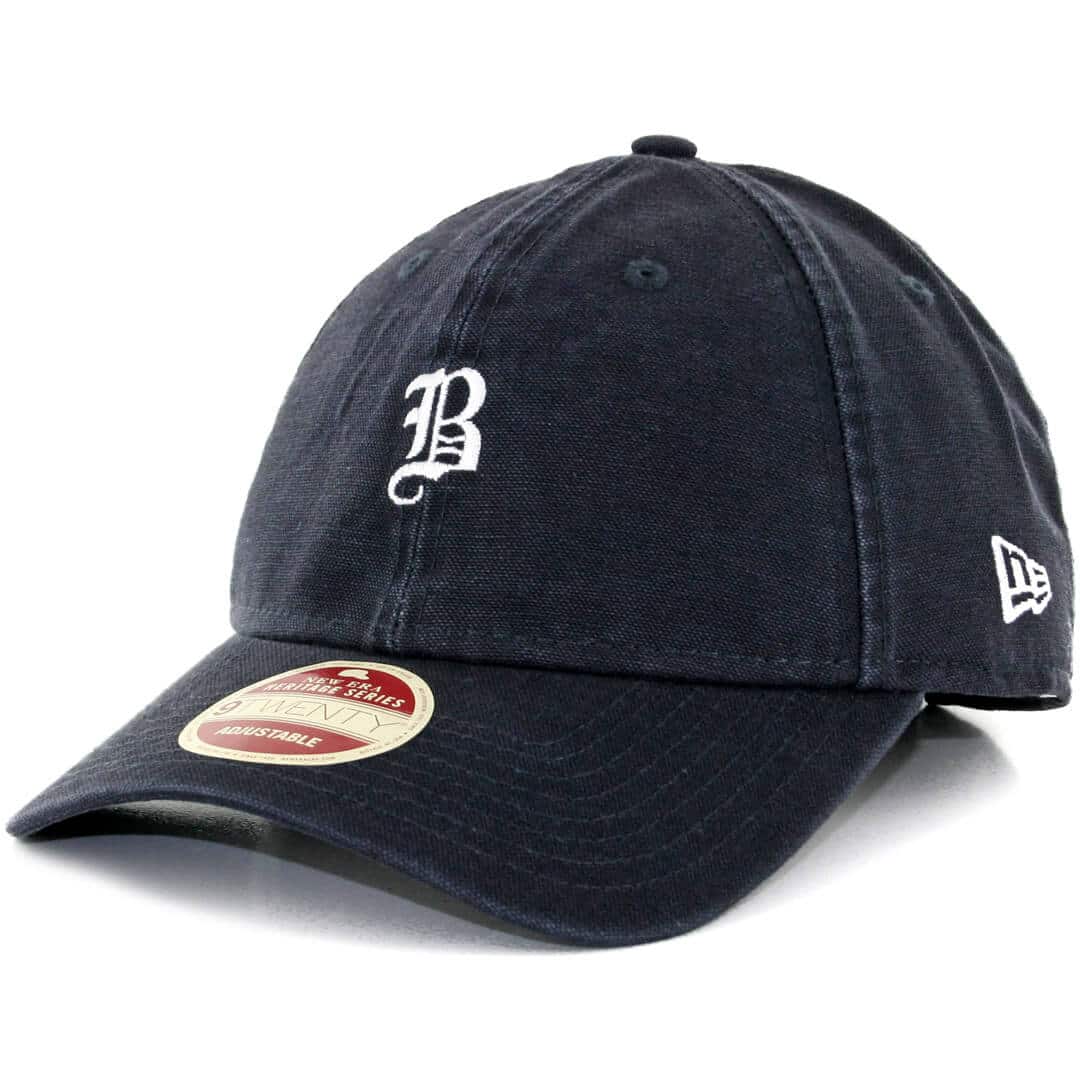 New Era 9Twenty Atlanta Braves CO Micro Squad Strapback Hat Navy