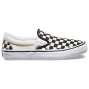 Vans Checkerboard Slip-On Pro Shoe Black White