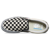 Vans Checkerboard Slip-On Pro Shoe Black White-Top