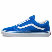 Vans Old Skool Shoe Imperial Blue True White-Side