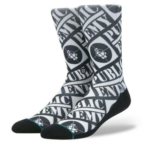 Stance Public Enemy Socks Black