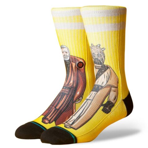 Stance Junland Waste Socks Yellow