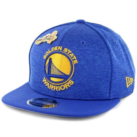 New Era 9Fifty Golden State Warriors Snapback Hat Royal Blue