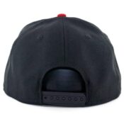 New Era 9Fifty Tijuana Xolos "Dog Logo" Snapback Hat Black White Scarlet-Back