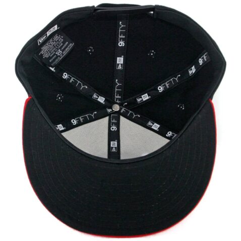 New Era 9Fifty Tijuana Xolos “Dog Logo” Snapback Hat Black White Scarlet