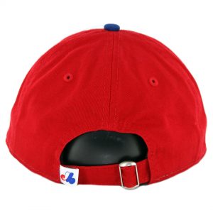 New Era 9Twenty Montreal Expos Cooperstown Strapback Hat Royal Blue Red White